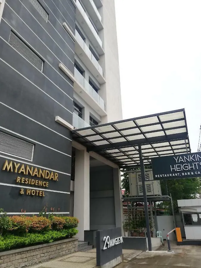 Myanandar Residence & Hotel Yangon Myanmar